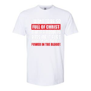 Christian Faith Jesus Devo Christianity Funny Prayer Gift Softstyle CVC T-Shirt