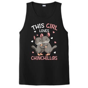 Chinchilla Funny Just a  Who Loves Chinchillas PosiCharge Competitor Tank