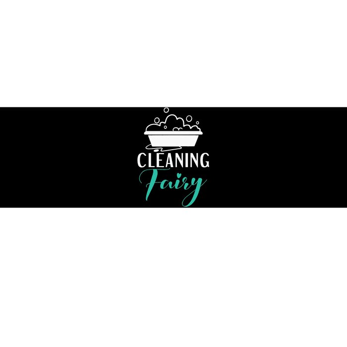 Cleaning Fairy Janitor Custodian Bumper Sticker