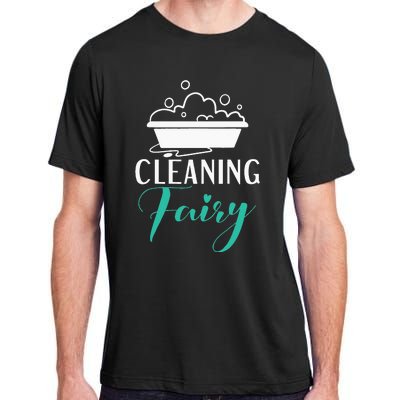 Cleaning Fairy Janitor Custodian Adult ChromaSoft Performance T-Shirt