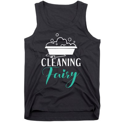 Cleaning Fairy Janitor Custodian Tank Top