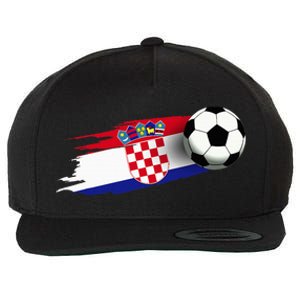 Croatia Flag Jersey Croatian Soccer Team Croatian Wool Snapback Cap