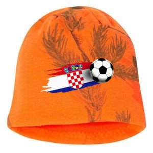 Croatia Flag Jersey Croatian Soccer Team Croatian Kati - Camo Knit Beanie