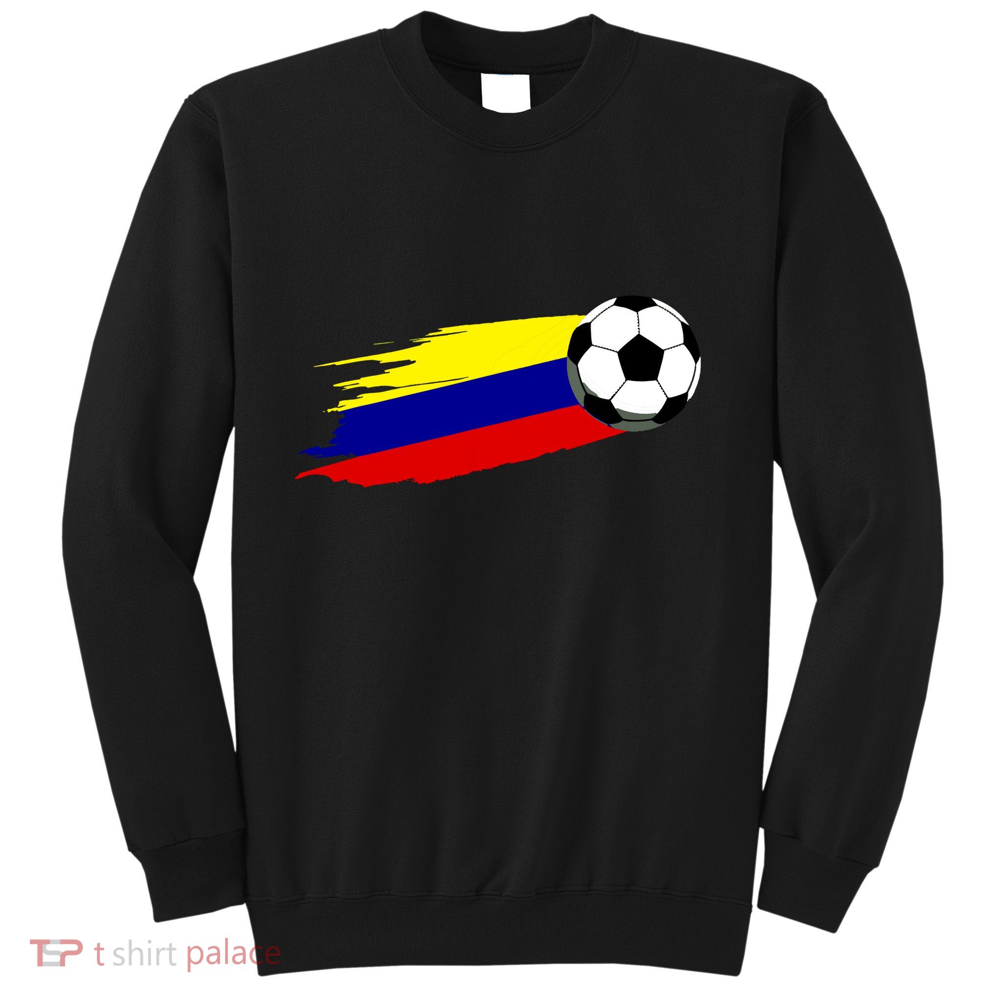 Colombia Flag Jersey Colombian Soccer Team Colombian Sweatshirt