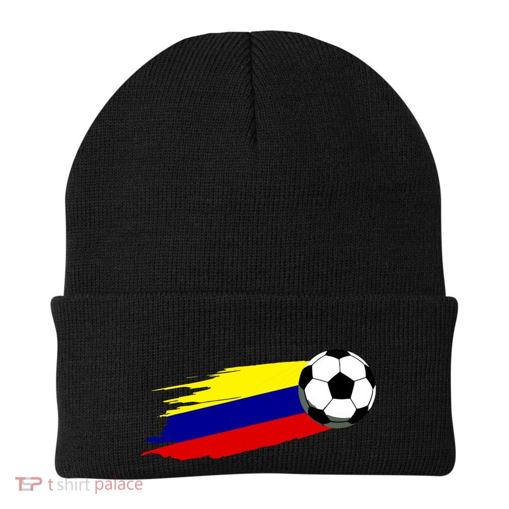 Colombia Flag Jersey Colombian Soccer Team Colombian Beanie