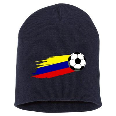 Colombia Flag Jersey Colombian Soccer Team Colombian Short Acrylic Beanie