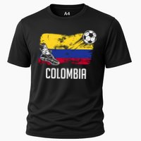 Colombia Flag Jersey Colombian Soccer Team Colombian Cooling Performance Crew T-Shirt