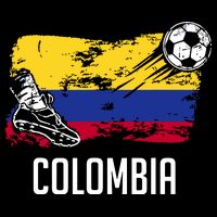 Colombia Flag Jersey Colombian Soccer Team Colombian Cooling Performance Crew T-Shirt