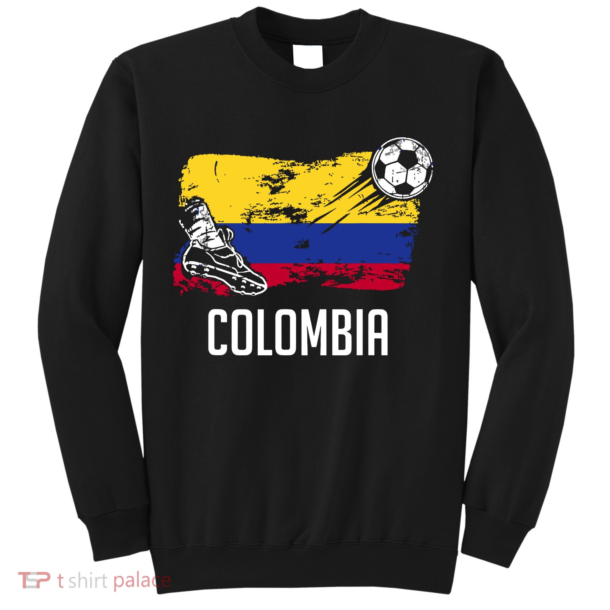 Colombia Flag Jersey Colombian Soccer Team Colombian Sweatshirt