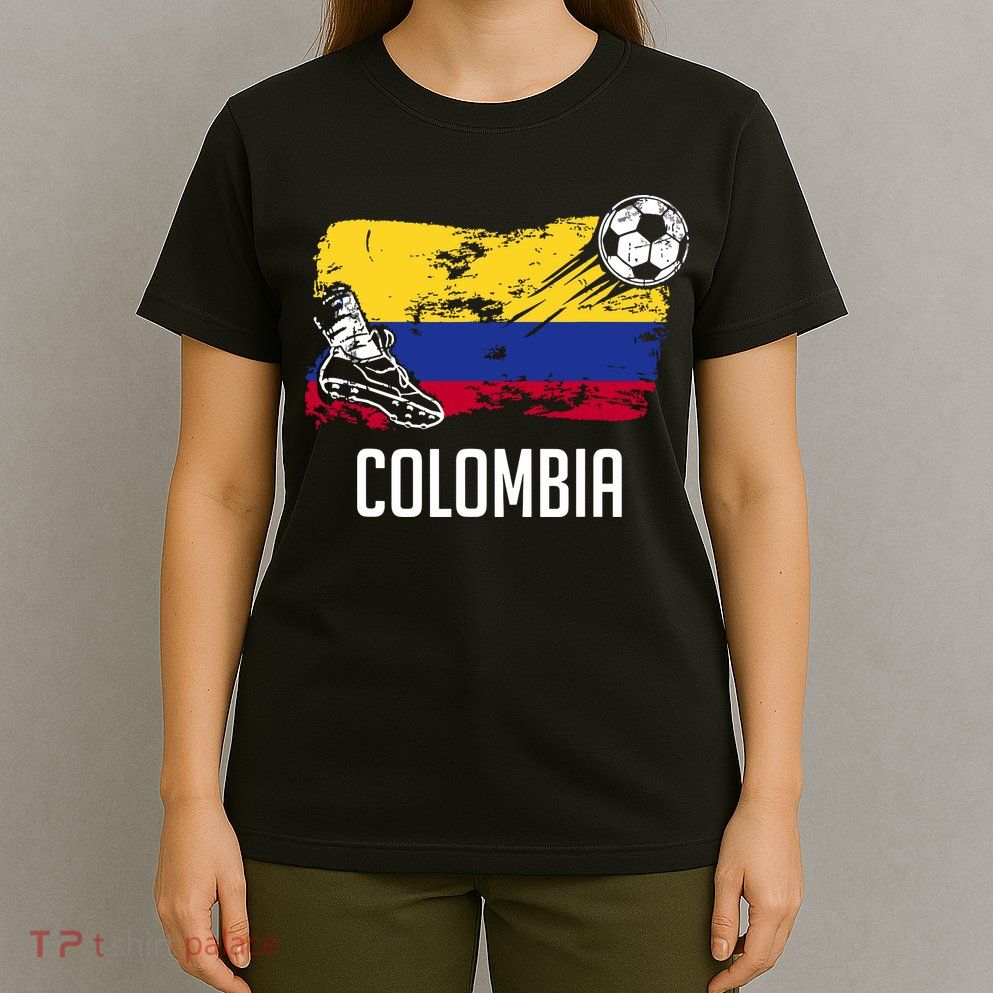 Colombia Flag Jersey Colombian Soccer Team Colombian T-Shirt