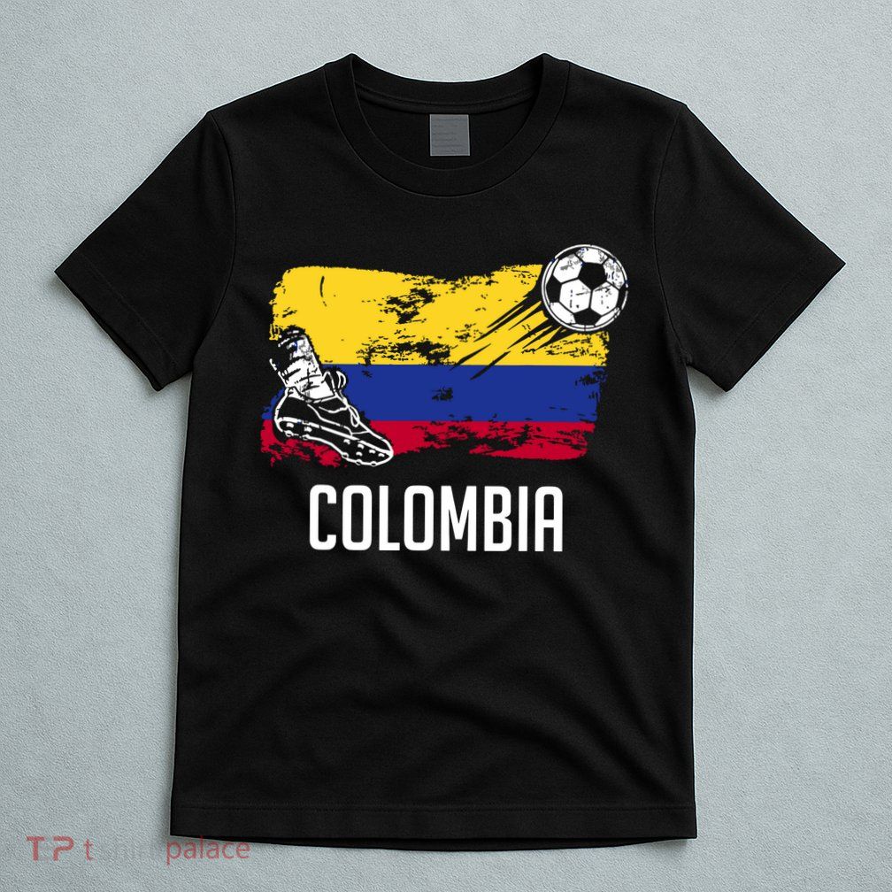 Colombia Flag Jersey Colombian Soccer Team Colombian T-Shirt