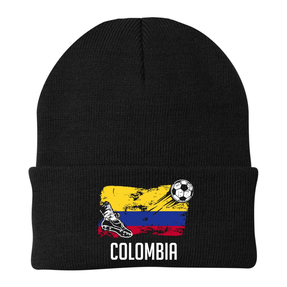 Colombia Flag Jersey Colombian Soccer Team Colombian Beanie