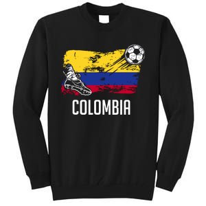 Colombia Flag Jersey Colombian Soccer Team Colombian Tall Sweatshirt