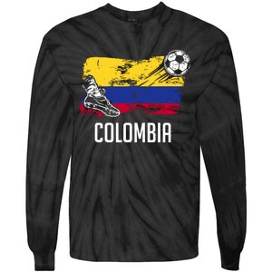 Colombia Flag Jersey Colombian Soccer Team Colombian Tie-Dye Long Sleeve Shirt