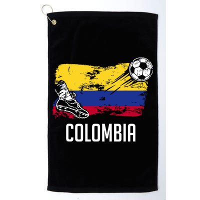 Colombia Flag Jersey Colombian Soccer Team Colombian Golf Towel