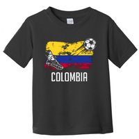 Colombia Flag Jersey Colombian Soccer Team Colombian Toddler T-Shirt