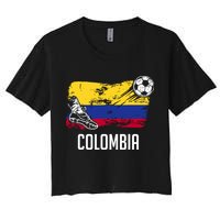 Colombia Flag Jersey Colombian Soccer Team Colombian Crop Top