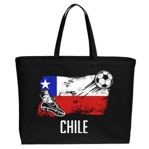 Chile Flag Jersey Chilean Soccer Team Chilean Cotton Canvas Jumbo Tote