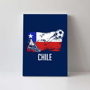 Chile Flag Jersey Chilean Soccer Team Chilean Canvas