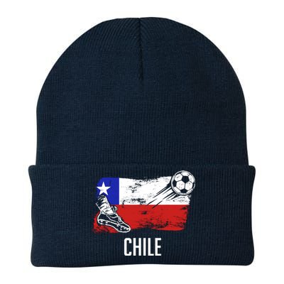 Chile Flag Jersey Chilean Soccer Team Chilean Knit Cap Winter Beanie