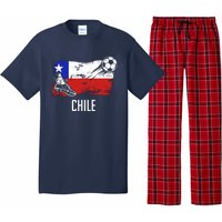 Chile Flag Jersey Chilean Soccer Team Chilean Pajama Set