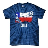 Chile Flag Jersey Chilean Soccer Team Chilean Tie-Dye T-Shirt