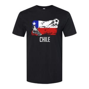 Chile Flag Jersey Chilean Soccer Team Chilean Softstyle CVC T-Shirt