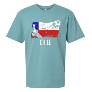 Chile Flag Jersey Chilean Soccer Team Chilean Sueded Cloud Jersey T-Shirt