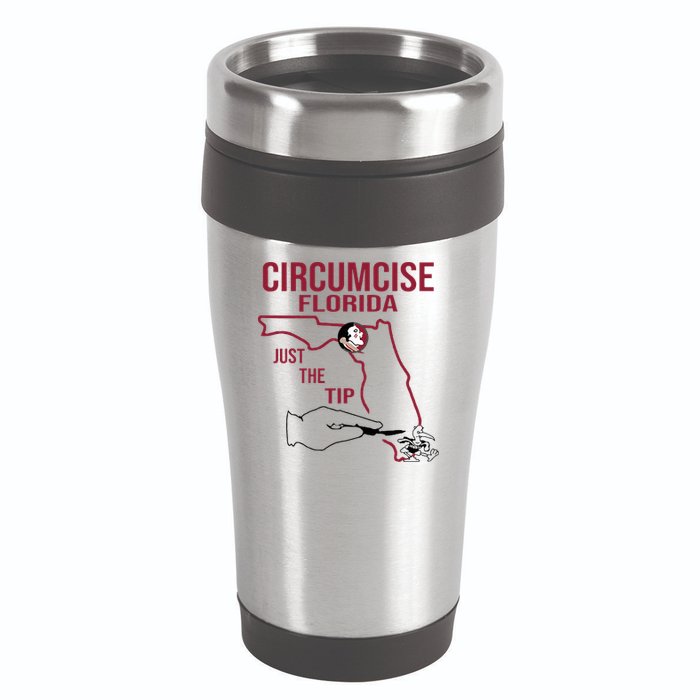 Circumcise Florida Just The Tip 16oz Travel Tumbler