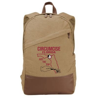 Circumcise Florida Just The Tip Cotton Canvas Backpack