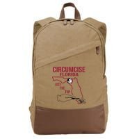 Circumcise Florida Just The Tip Cotton Canvas Backpack
