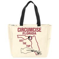 Circumcise Florida Just The Tip Zip Tote Bag