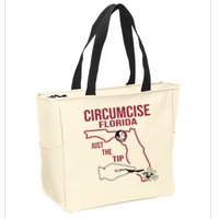 Circumcise Florida Just The Tip Zip Tote Bag