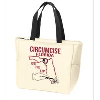 Circumcise Florida Just The Tip Zip Tote Bag
