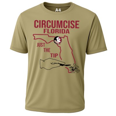 Circumcise Florida Just The Tip Cooling Performance Crew T-Shirt