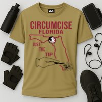 Circumcise Florida Just The Tip Cooling Performance Crew T-Shirt