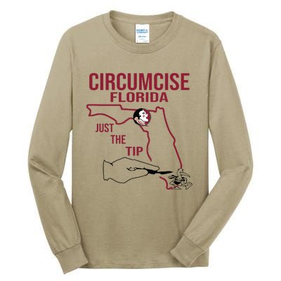 Circumcise Florida Just The Tip Tall Long Sleeve T-Shirt