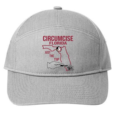 Circumcise Florida Just The Tip 7-Panel Snapback Hat
