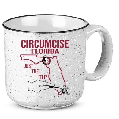 Circumcise Florida Just The Tip 15oz Campfire Ceramic Mug
