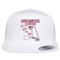 Circumcise Florida Just The Tip Flat Bill Trucker Hat