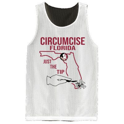 Circumcise Florida Just The Tip Mesh Reversible Basketball Jersey Tank