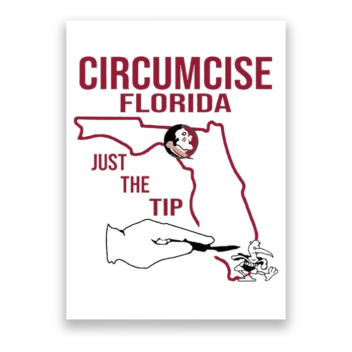 Circumcise Florida Just The Tip Poster