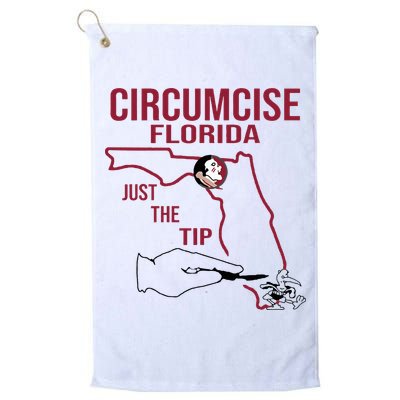 Circumcise Florida Just The Tip Golf Towel