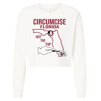 Circumcise Florida Just The Tip Cropped Pullover Crew
