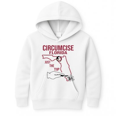 Circumcise Florida Just The Tip Kids Hoodie