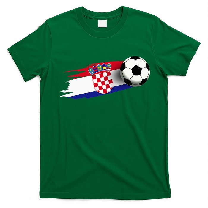 Croatia Flag Jersey Croatian Soccer Team Croatian T-Shirt