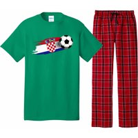 Croatia Flag Jersey Croatian Soccer Team Croatian Pajama Set