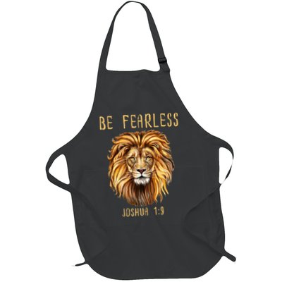 Christian Fearless Joshua 1:9 Faith Gift Apron