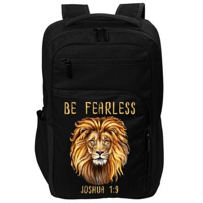 Christian Fearless Joshua 1:9 Faith Gift Impact Tech Backpack
