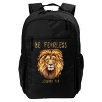 Christian Fearless Joshua 1:9 Faith Gift Daily Commute Backpack